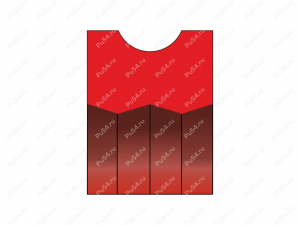 Кольцо уплотнительное 122*129*6 DU-0592058, Product Code 33-78-218, Polyurethane, PU54/M92/красный, Image №1